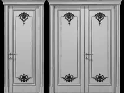 antonovych saint petersburg door 3D model