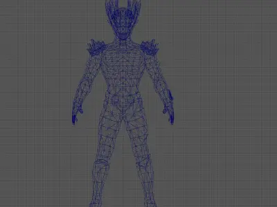 Ultraman Saga 3D Model 3D model