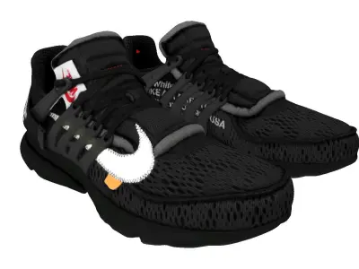 off-white   Nike Air Presto 2 THE THEN 3D model