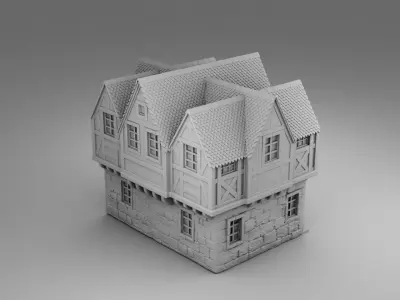 Vikings house 3D print model