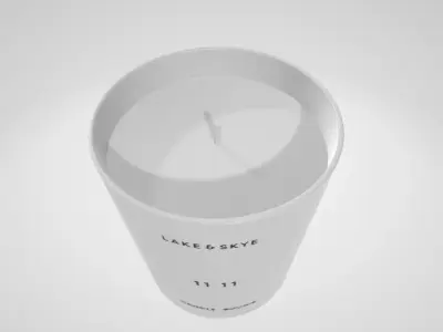 Lake  Skye Scented Soy Candle Low-poly 3D model