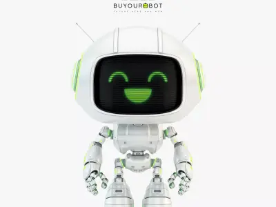 Lovely robot - companion IX 3D model