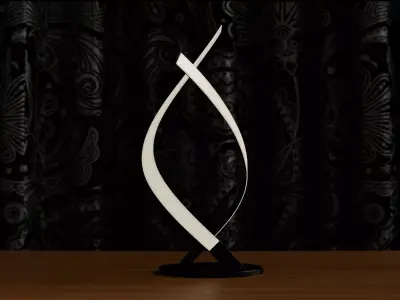 Modern Lamp Light Low-poly 3D model