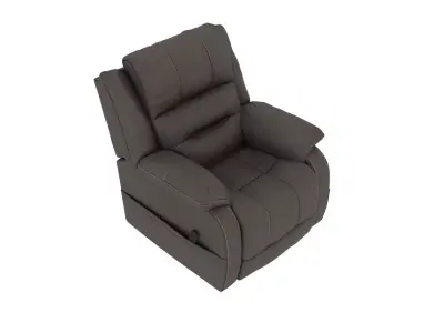 CHAIR WITH RECLINER 3D model