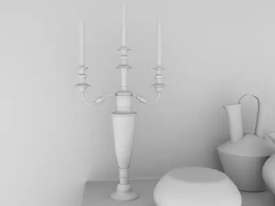 KItchen interior Free 3D model