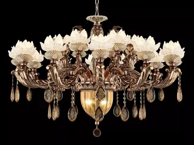 MD 89350-12-6-2 Osgona Chandelier 3D model