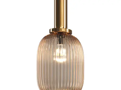 Pendant lamp IRIS C Low-poly 3D model