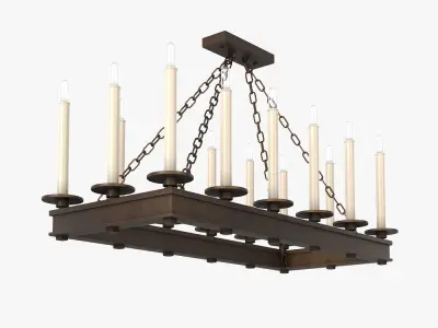 Fine Art Lamps Cienfuegos 3D model