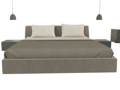 Softland Lema Bed 3D model