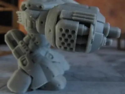 CHIBI-TECH SD - DED ARM-B     3D print model