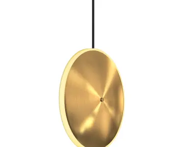 CHRONA DISH 10V BRASS 3D model