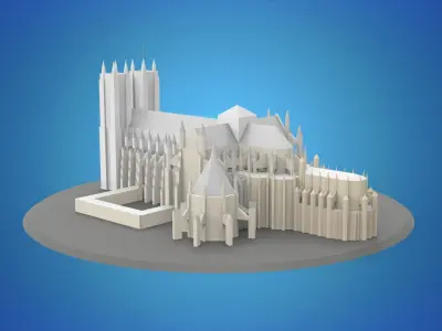 Westminster Abbey 3D model