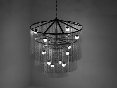 chandelier 3D model