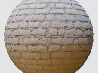 Old Brick Wall PBR Texture Texture