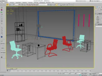 office room ed288 b06 3D model