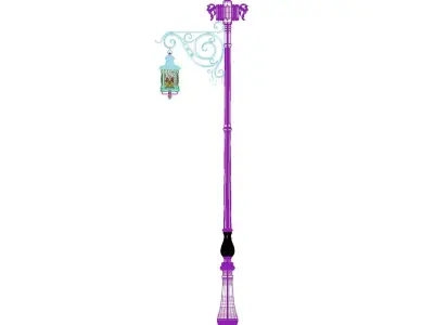 Vintage Street Light 3D model 3D model