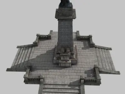 Bronze Goddess 3D model