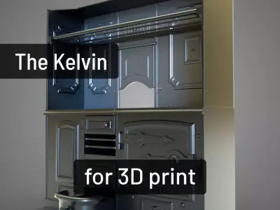 The Kelvin kitchen range - 3D printing 3D print model
