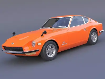 1969 Nissan Fairlady Z 432 3D model