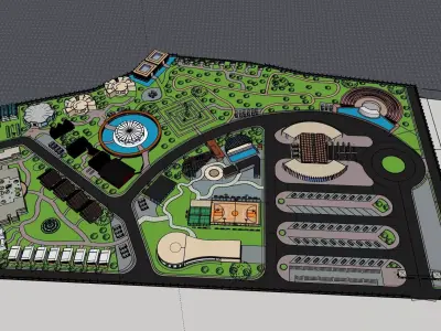 Healing Center 3D model