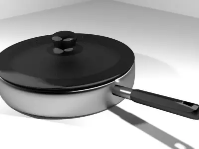 Cookware - Saucepans 3D model
