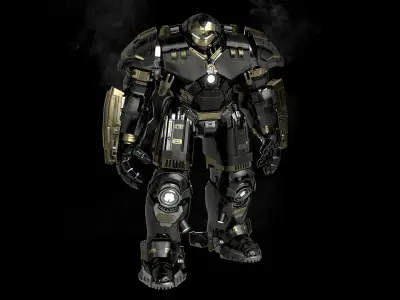 Hulkbuster Marvel Avengers IronMan Mk 44 Veronica hulk 3D 3D model