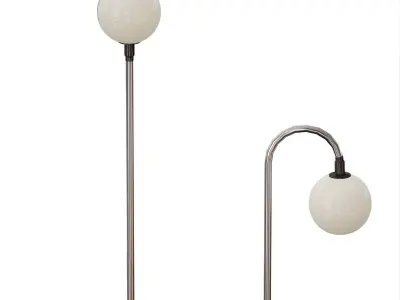 Street park lamp 3D model