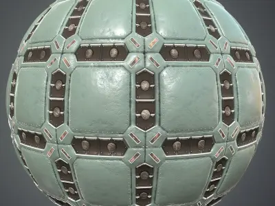 Scifi Vol 83 -  Game PBR Textures Texture