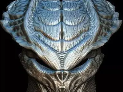 Echo predator bio mask 3D model