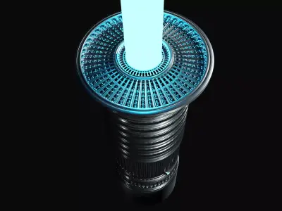 Lightsaber star wars 3D model