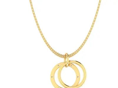 Light weight ring earrings pendant set 3dm stl 4 renders model  3D print model