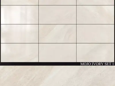 Yurtbay Seramik Mojo Ivory Set 1 3D model