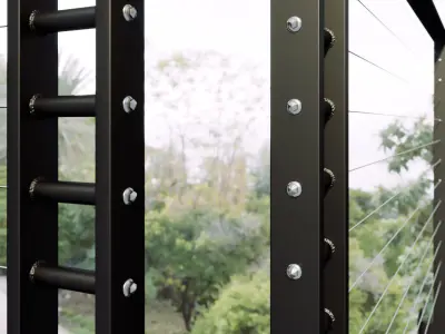 Balcony Railing 3D models for 3ds max 3D model