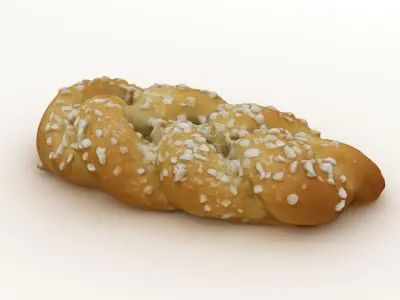 Sweet Pastry Dessert 002 Low-poly 3D model