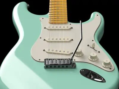  Fender Stratocaster Surf Green 