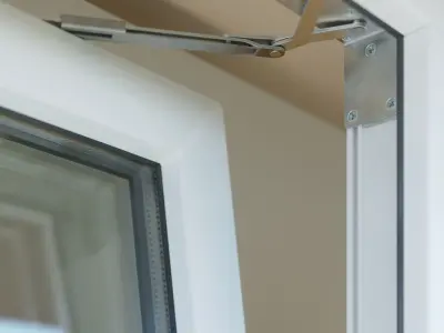 High detailed PVC windows kit for architecture in Blender 3D model