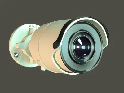 Security camera Variant01 3D model