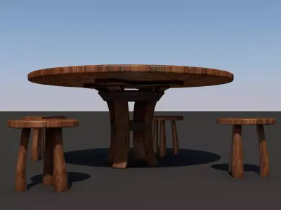 Street Seats 3D model