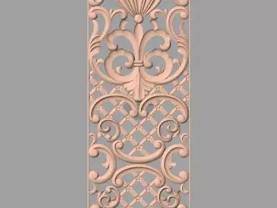 Artcam Aspire 3D relief models STL Files used for CNC E636 3D model