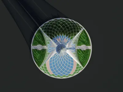 Creek tower - Dubai 3D model