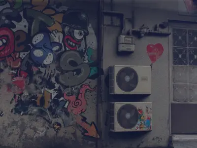 Air Conditioner Dirty And Clean Textures Low-poly 3D model