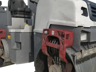 Tandem road roller Dynapac CC1200 VI 3D model