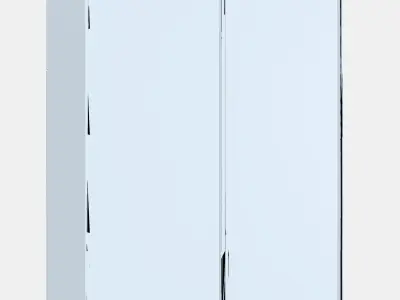 BESTA Storage combination with doors 79 3D model
