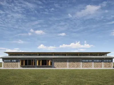 Semi-Industrial Rural Kitchen - 3D Model and DWG 3D model