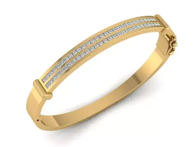 Male bracelet 3D print model