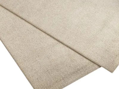 Carpet set 3191 - Hand Knotted Rug - 5k  3D model