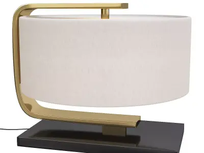 MEIR USB ACCENT TABLE LAMP Low-poly 3D model