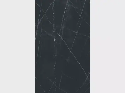 Black Marble Floor Tile 3D Model  Texture