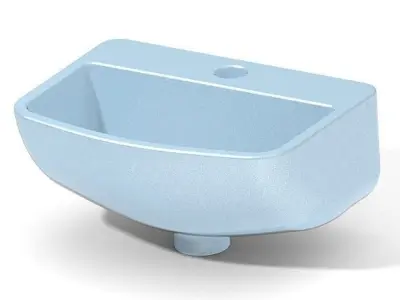 Stylish Wash Basin 3D print model