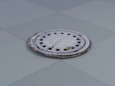 Manhole Photoscan 3D model